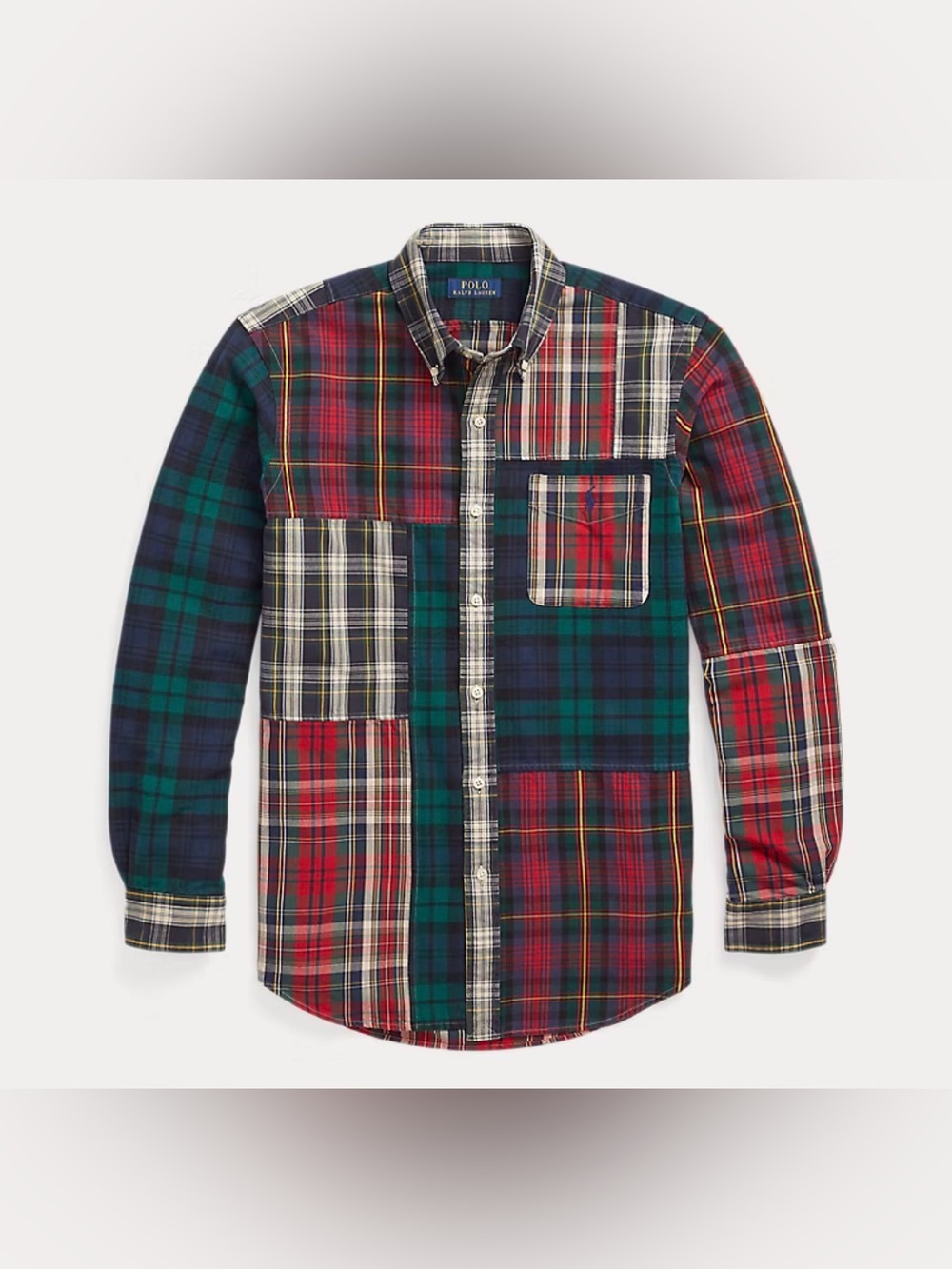 Polo Ralph Lauren Classic Fit Plaid Oxford Fun Shirt size XL